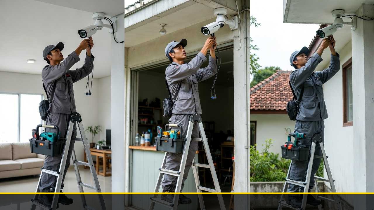 Kenapa Pasang CCTV Harus Teknisi Profesional Bukan Tukang Biasa